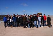 Professor Katheryn Doran's Environmental Ethics class at the Madison County landfill